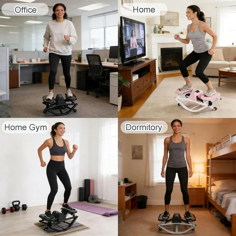 LUSQI Silent Stepper for Home Fitness