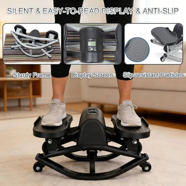 LUSQI Silent Stepper for Home Fitness