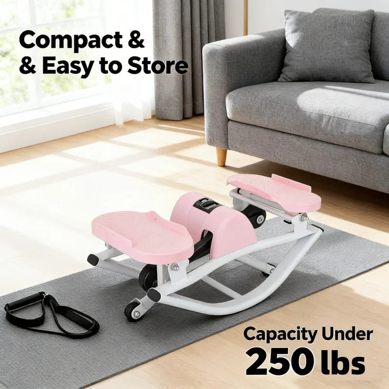 LUSQI Silent Stepper for Home Fitness